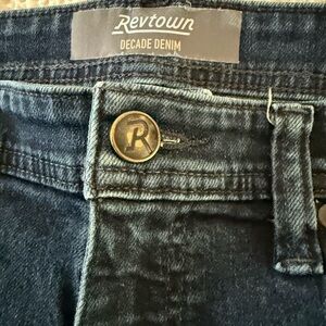 Revtown Men's Sharp Relaxed Jeans - Dark Blue